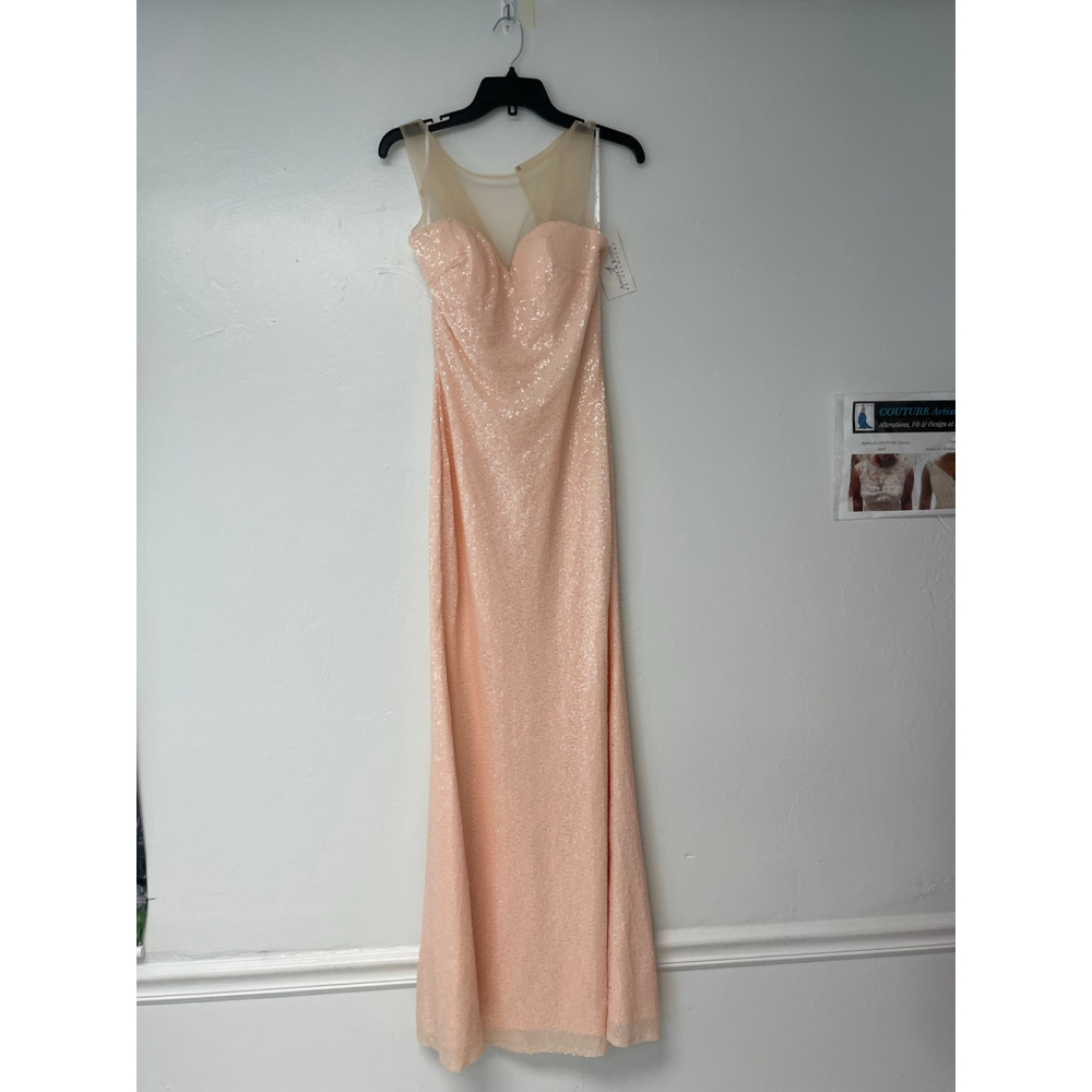 Ashley & Justin Women's Gown Size 12 Blush/Nude